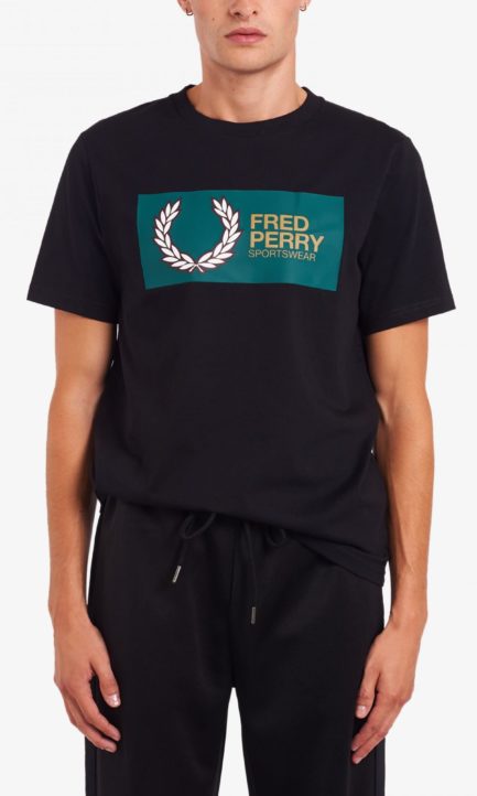 Fred Perry T-Shirt Ανδρική Κοντομάνικη Μπλούζα M9583