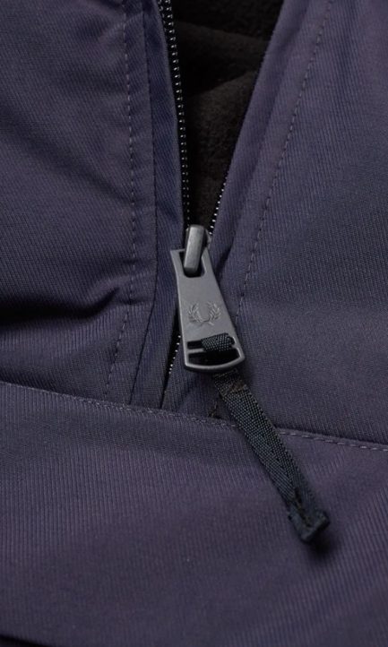 Fred Perry Half Zip Hooded Brentam Jacket Ανδρικό Μπουφάν Mε Επένδυση J4519-C12