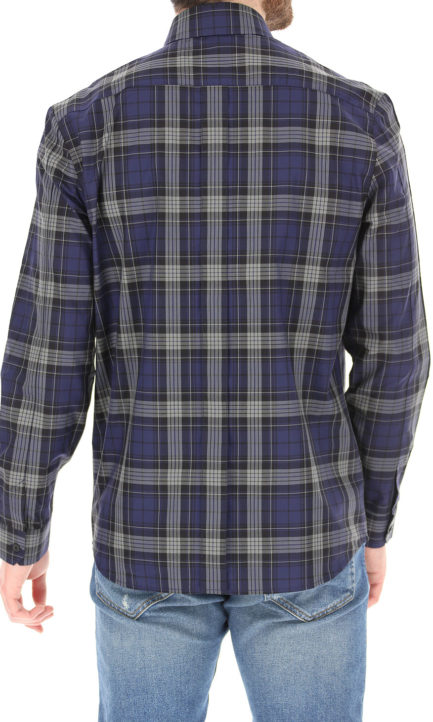 Fred Perry Mens Oxford Shirt Bold Tartan Καρό Πουκάμισο M7556-591