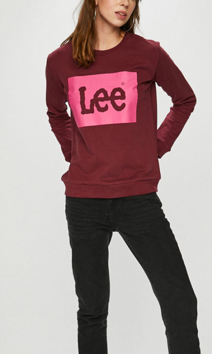 Lee Logo Sweatshirt Γυναίκειο Φούτερ Lee L53PJSKQ