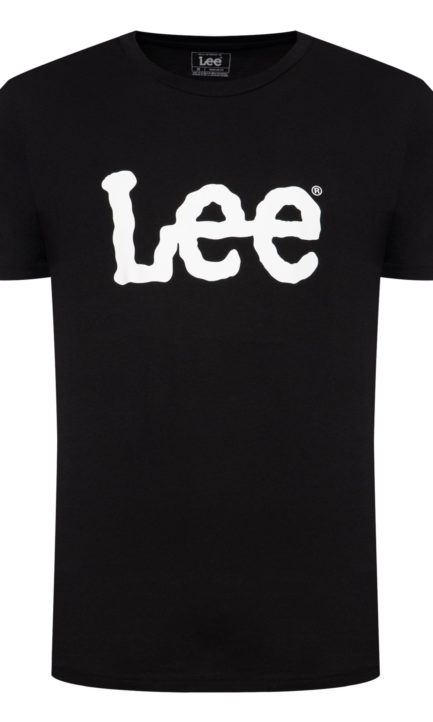 Lee Logo Tee ανδρικό T-Shirt L65QAI01 Black