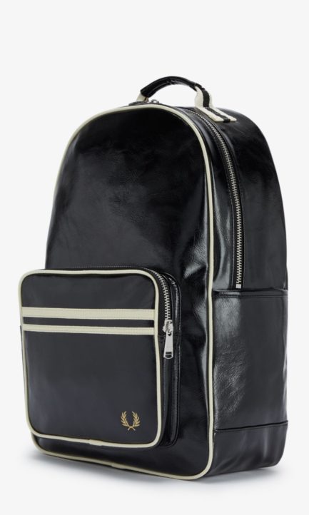 Fred Perry Classic Backpack In Black Ανδρική Τσάντα Πλάτης