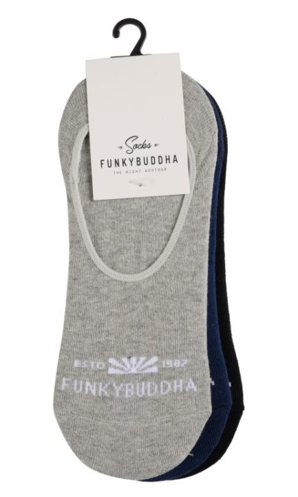 Funky Buddha Ανδρικές One Size Kάλτσες 3 pack.
