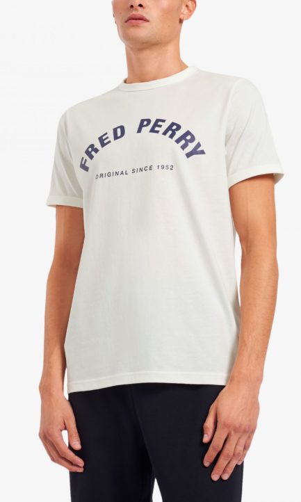 Fred Perry Arch Branded T-Shirt Ανδρική Κοντομάνικη Μπλούζα M1654