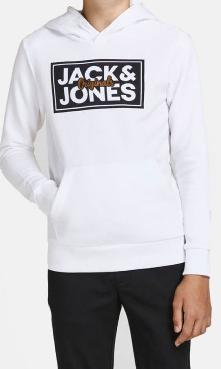 Jack&Jones Jortapes Sweat logo print Φούτερ Κουκούλα