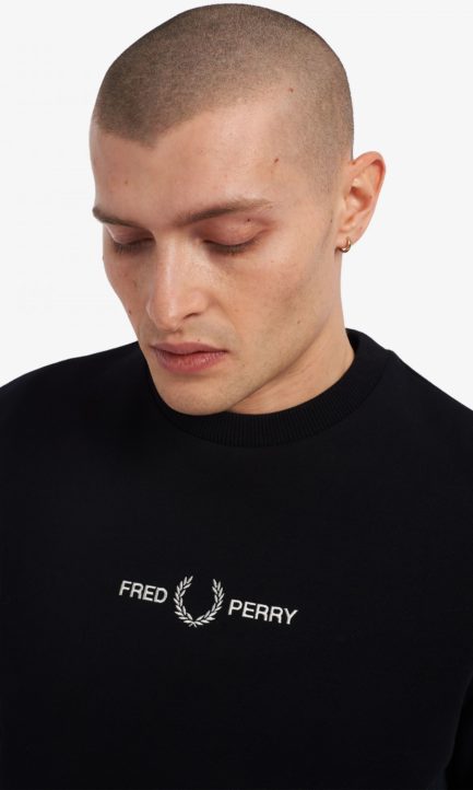 Fred Perry Embroidered Sweatshirt M2644