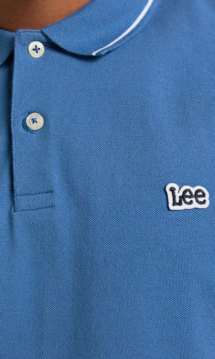 Lee Pique Men's Polo T-Shirt Ανδρική Μπλούζα Πόλο L61ARLUF